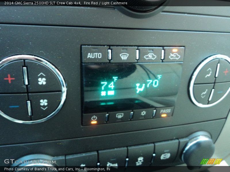 Fire Red / Light Cashmere 2014 GMC Sierra 2500HD SLT Crew Cab 4x4