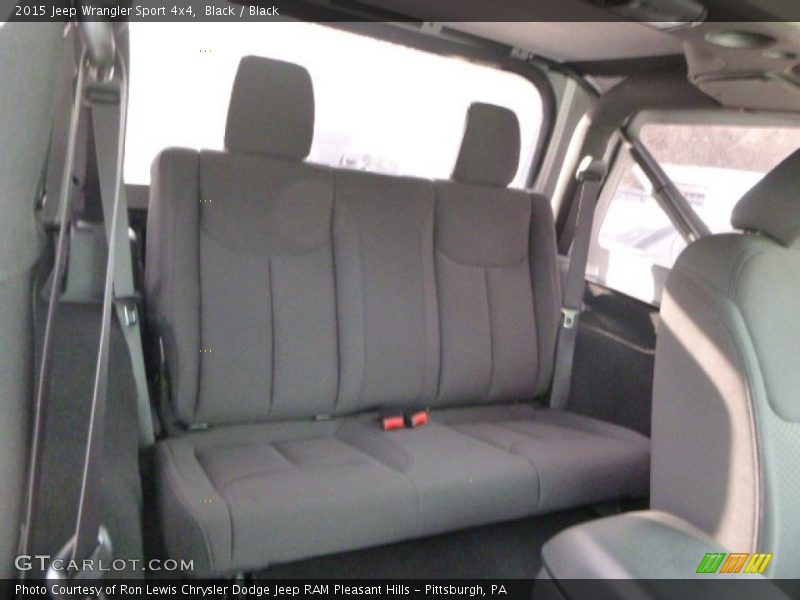 Black / Black 2015 Jeep Wrangler Sport 4x4