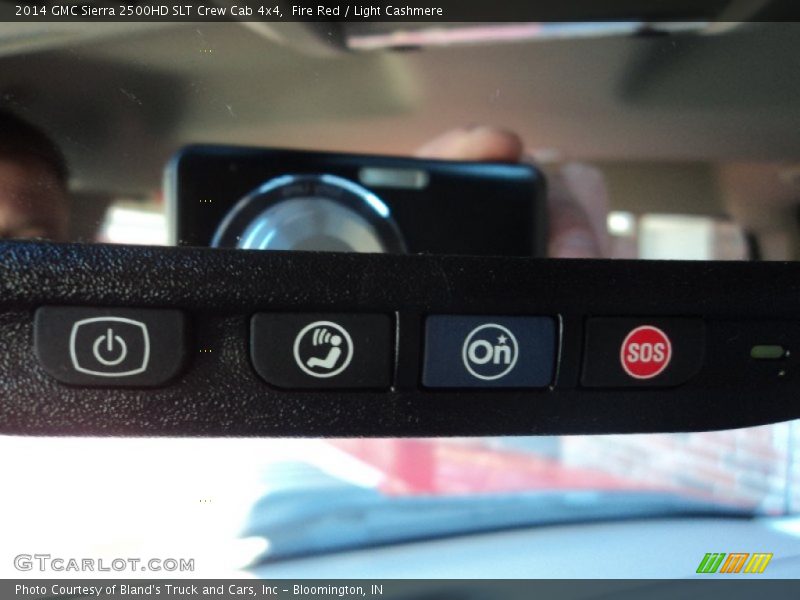 Fire Red / Light Cashmere 2014 GMC Sierra 2500HD SLT Crew Cab 4x4
