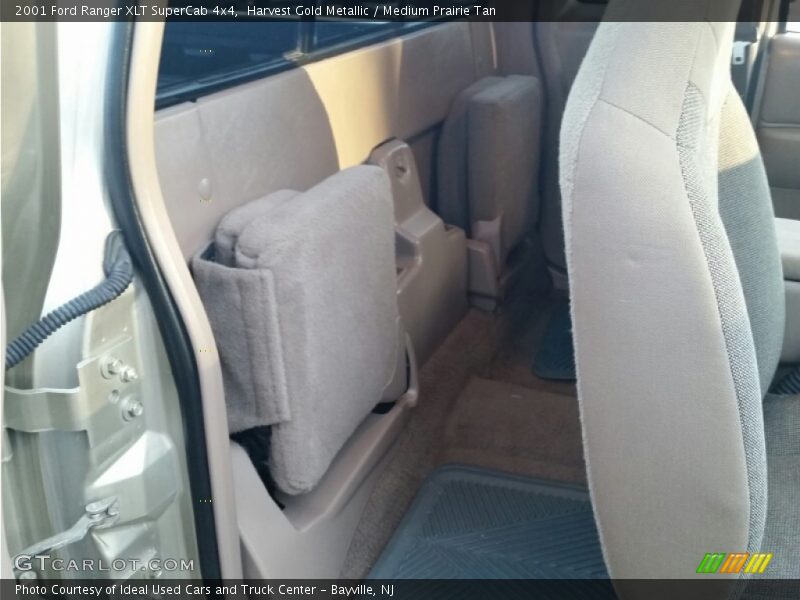 Harvest Gold Metallic / Medium Prairie Tan 2001 Ford Ranger XLT SuperCab 4x4
