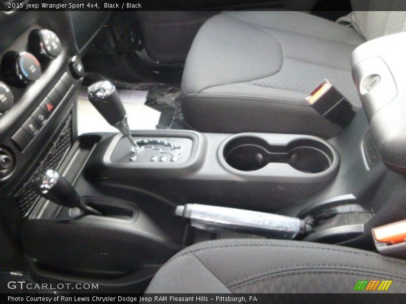 Black / Black 2015 Jeep Wrangler Sport 4x4
