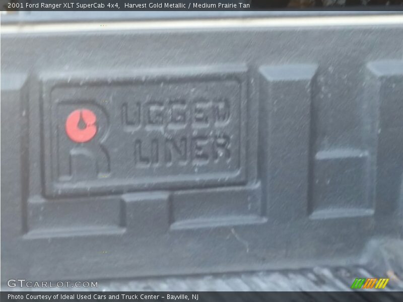 Harvest Gold Metallic / Medium Prairie Tan 2001 Ford Ranger XLT SuperCab 4x4