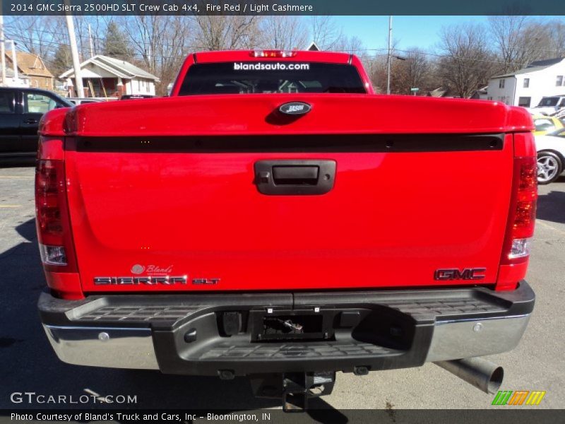 Fire Red / Light Cashmere 2014 GMC Sierra 2500HD SLT Crew Cab 4x4