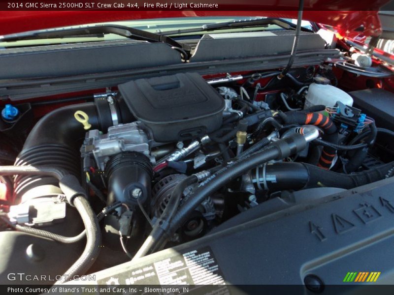 Fire Red / Light Cashmere 2014 GMC Sierra 2500HD SLT Crew Cab 4x4