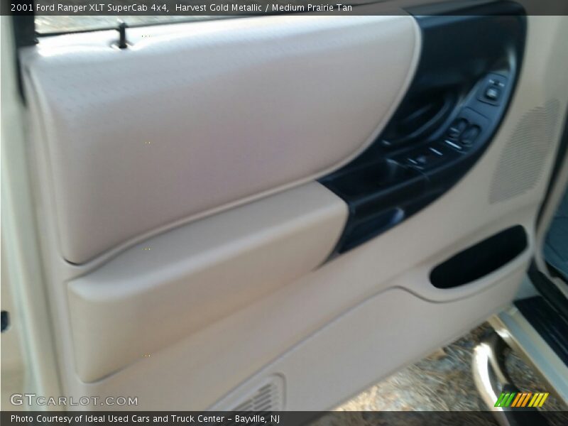 Harvest Gold Metallic / Medium Prairie Tan 2001 Ford Ranger XLT SuperCab 4x4