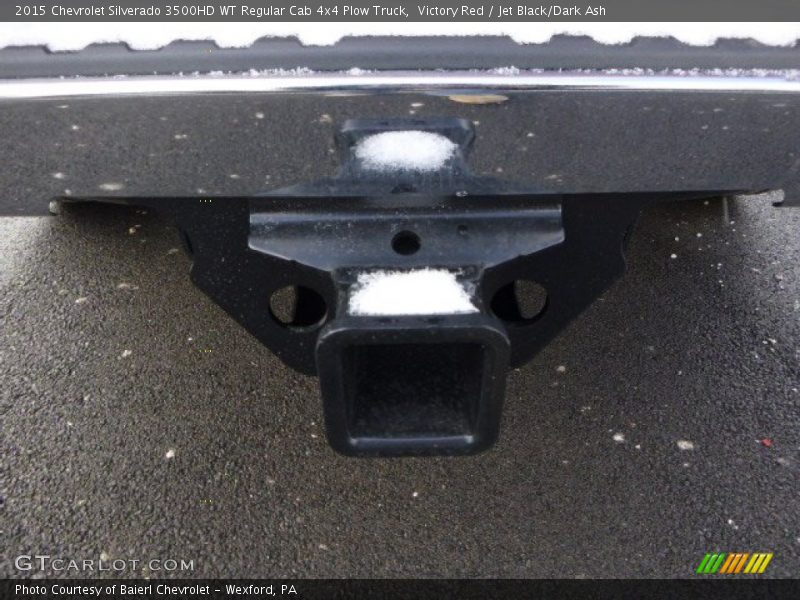 Victory Red / Jet Black/Dark Ash 2015 Chevrolet Silverado 3500HD WT Regular Cab 4x4 Plow Truck