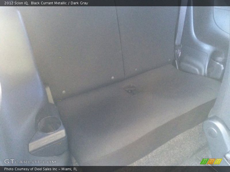 Black Currant Metallic / Dark Gray 2012 Scion iQ