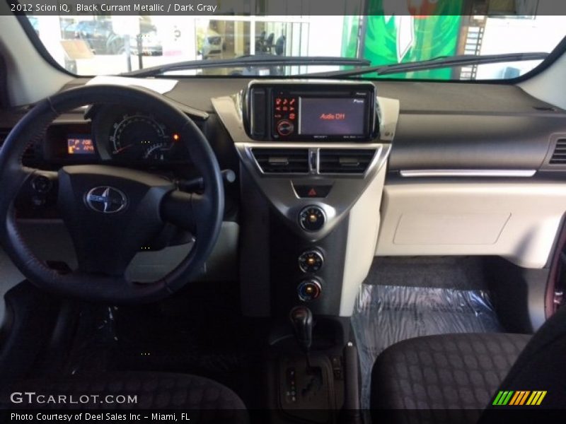 Black Currant Metallic / Dark Gray 2012 Scion iQ