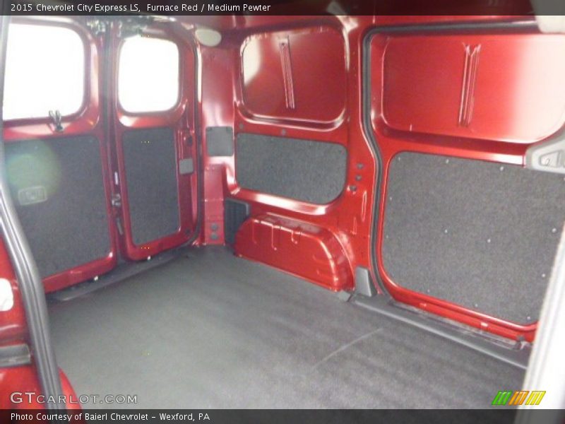 Furnace Red / Medium Pewter 2015 Chevrolet City Express LS