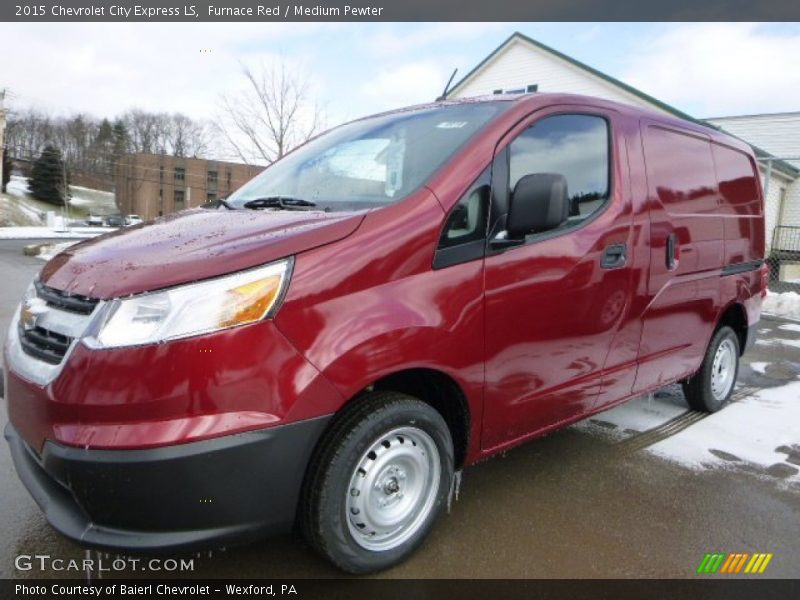 Front 3/4 View of 2015 City Express LS