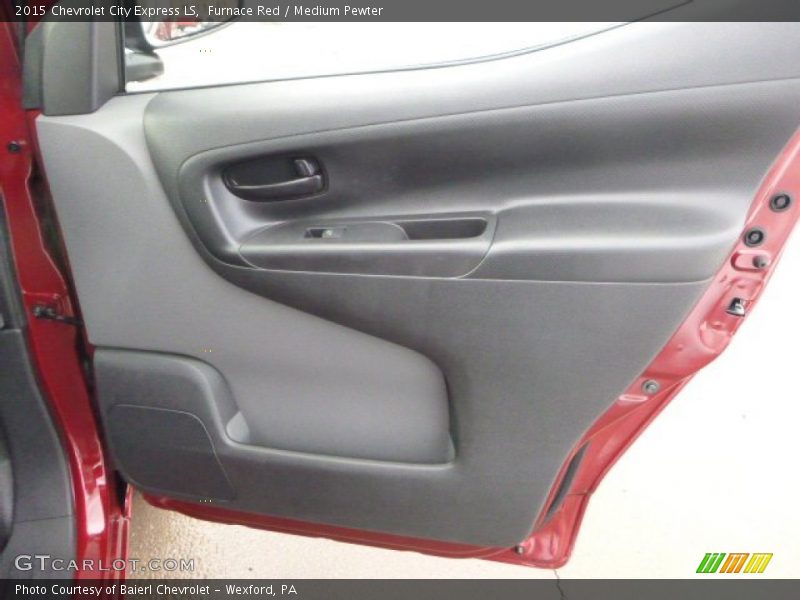 Furnace Red / Medium Pewter 2015 Chevrolet City Express LS