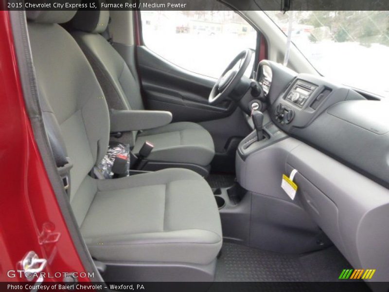 Furnace Red / Medium Pewter 2015 Chevrolet City Express LS