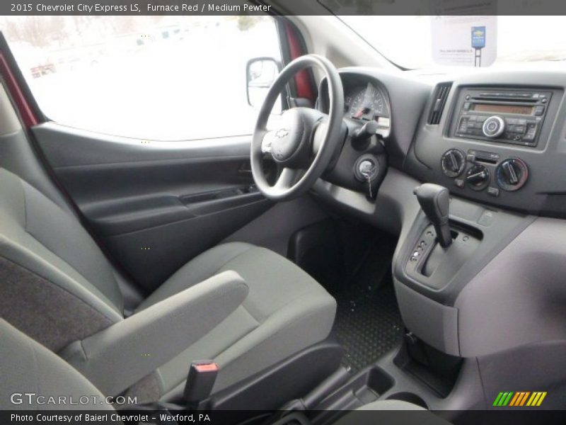 Furnace Red / Medium Pewter 2015 Chevrolet City Express LS
