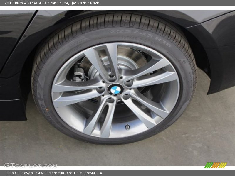 Jet Black / Black 2015 BMW 4 Series 428i Gran Coupe