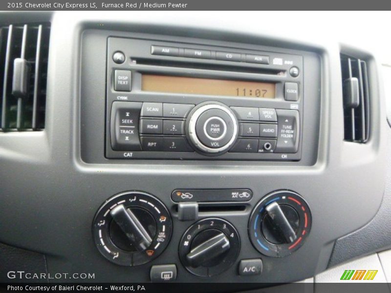 Controls of 2015 City Express LS