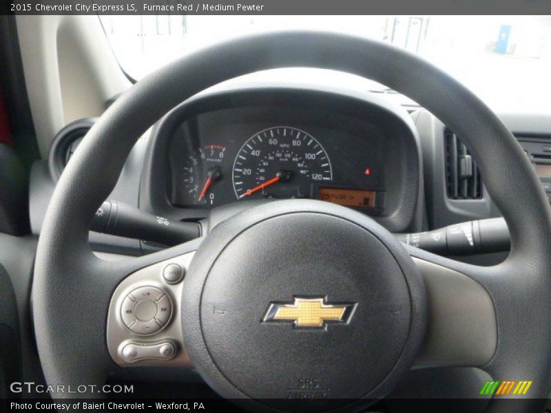 Furnace Red / Medium Pewter 2015 Chevrolet City Express LS