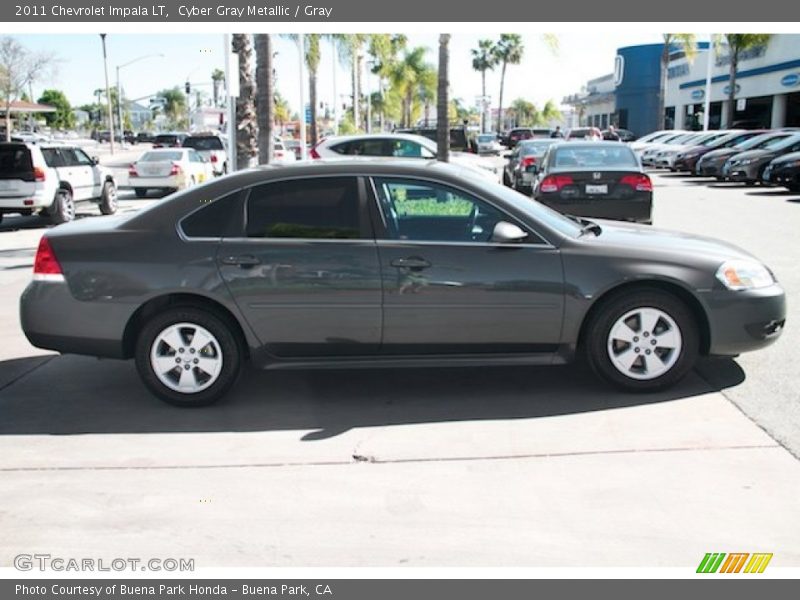 Cyber Gray Metallic / Gray 2011 Chevrolet Impala LT