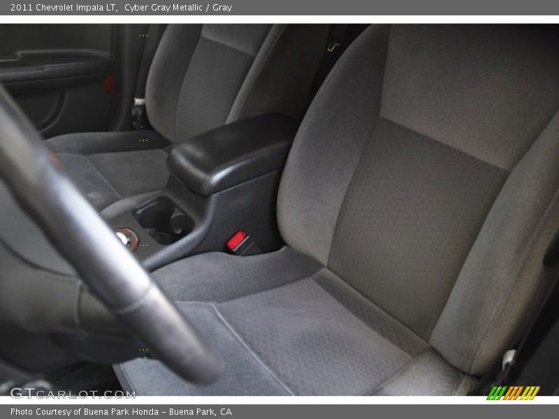 Cyber Gray Metallic / Gray 2011 Chevrolet Impala LT