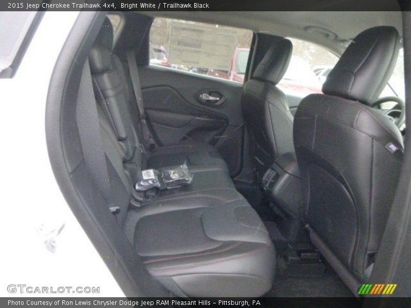 Bright White / Trailhawk Black 2015 Jeep Cherokee Trailhawk 4x4