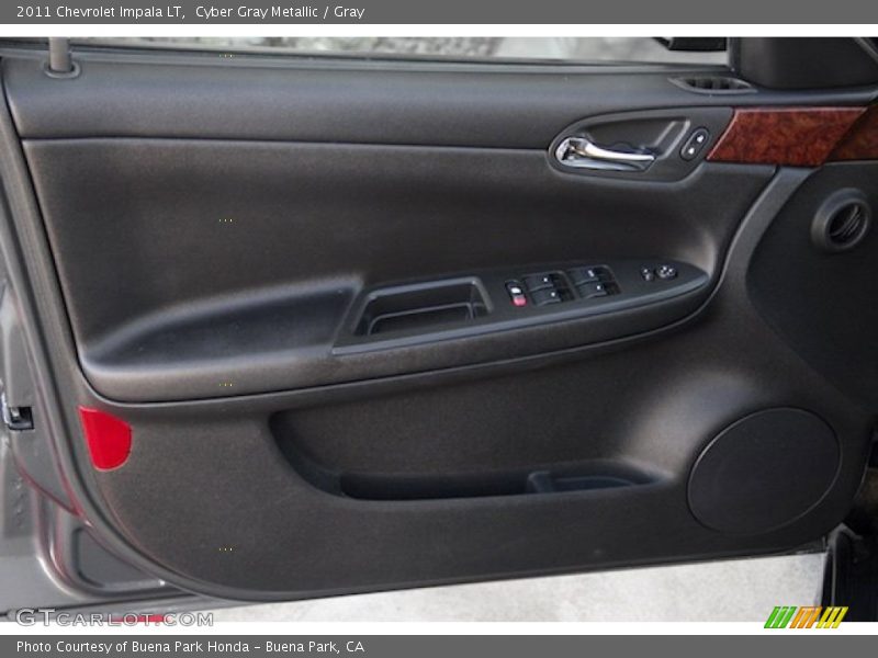 Cyber Gray Metallic / Gray 2011 Chevrolet Impala LT