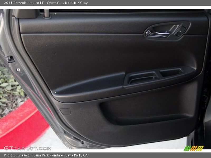 Cyber Gray Metallic / Gray 2011 Chevrolet Impala LT
