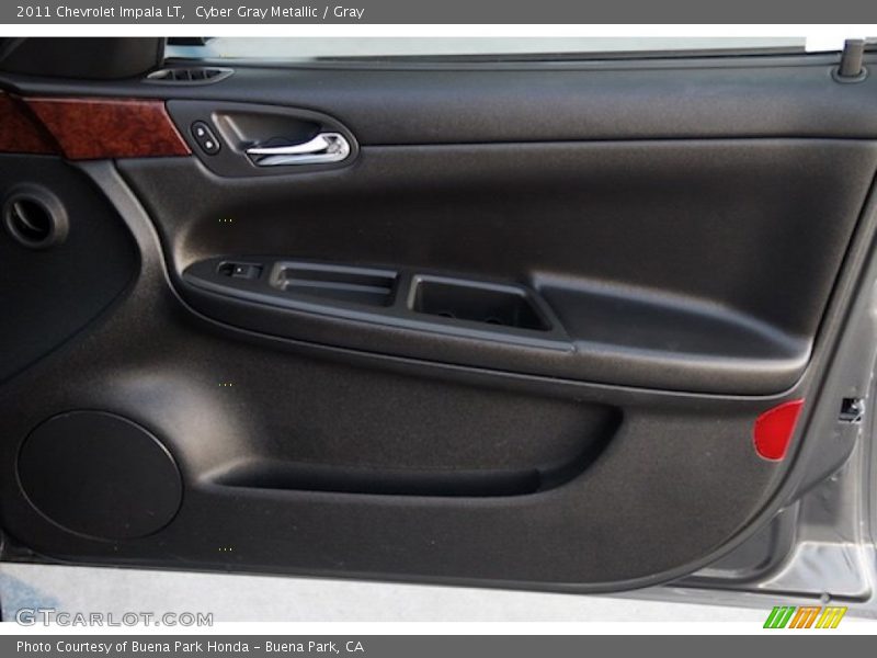 Cyber Gray Metallic / Gray 2011 Chevrolet Impala LT