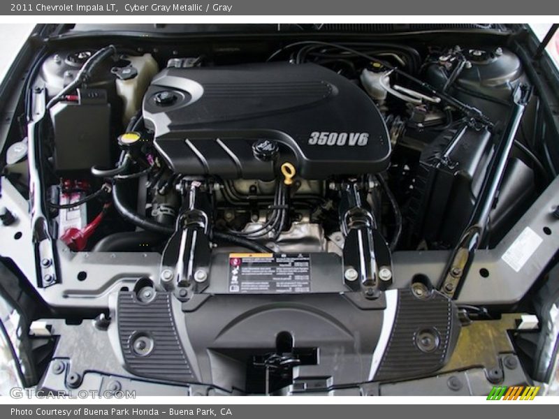 Cyber Gray Metallic / Gray 2011 Chevrolet Impala LT