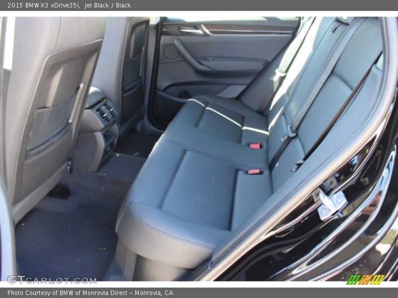 Jet Black / Black 2015 BMW X3 xDrive35i