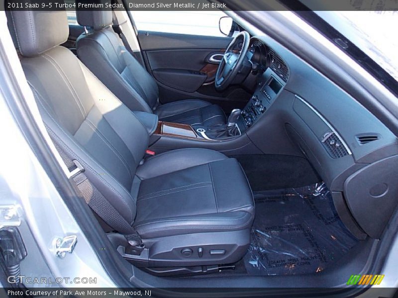 Diamond Silver Metallic / Jet Black 2011 Saab 9-5 Turbo4 Premium Sedan