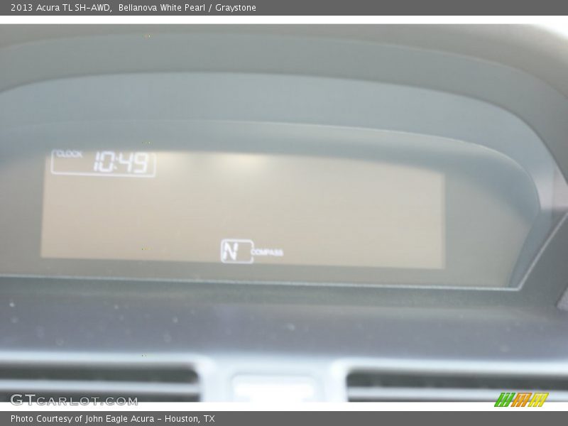 Bellanova White Pearl / Graystone 2013 Acura TL SH-AWD