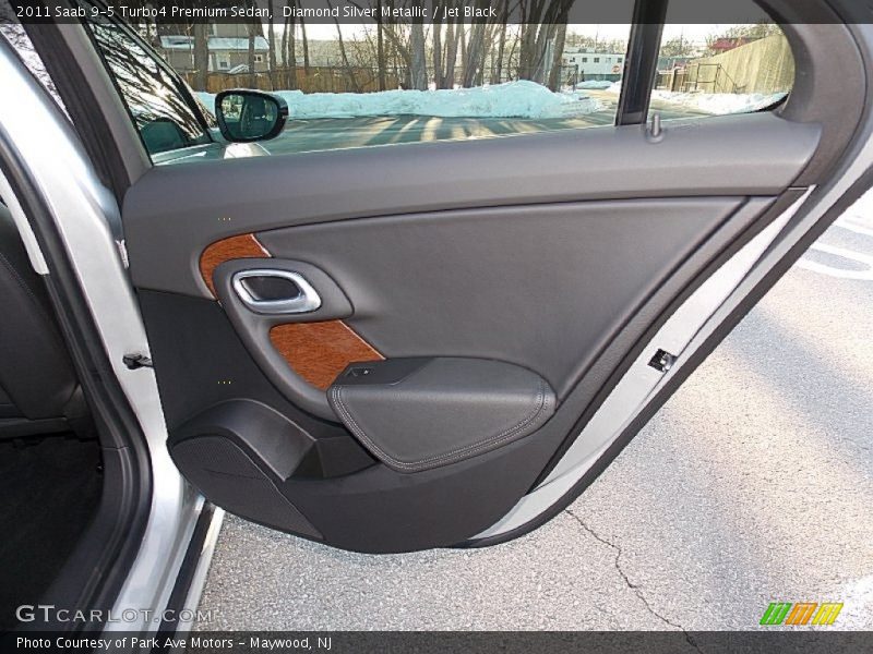 Diamond Silver Metallic / Jet Black 2011 Saab 9-5 Turbo4 Premium Sedan