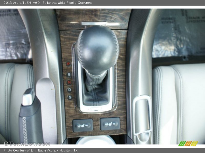 Bellanova White Pearl / Graystone 2013 Acura TL SH-AWD
