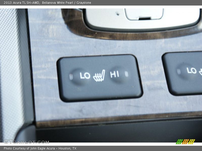 Bellanova White Pearl / Graystone 2013 Acura TL SH-AWD