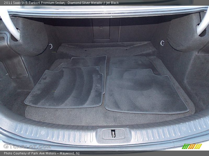 Diamond Silver Metallic / Jet Black 2011 Saab 9-5 Turbo4 Premium Sedan