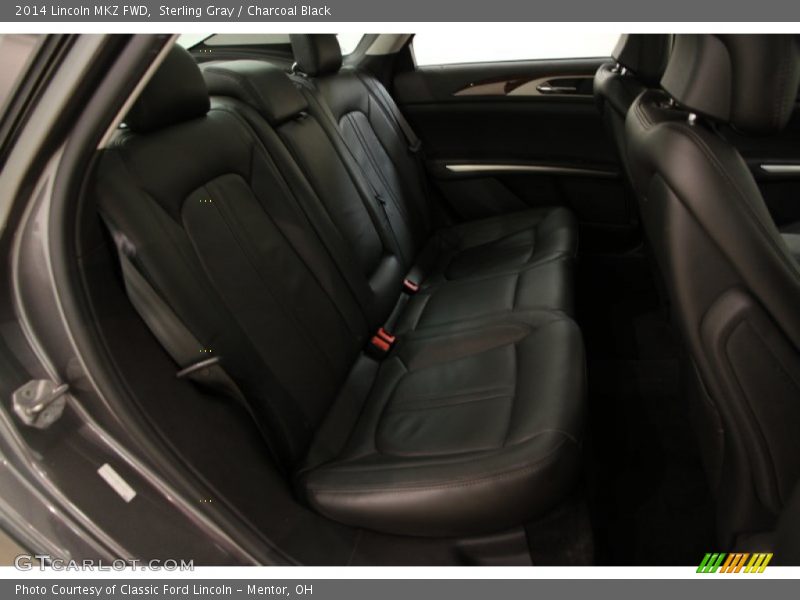 Sterling Gray / Charcoal Black 2014 Lincoln MKZ FWD