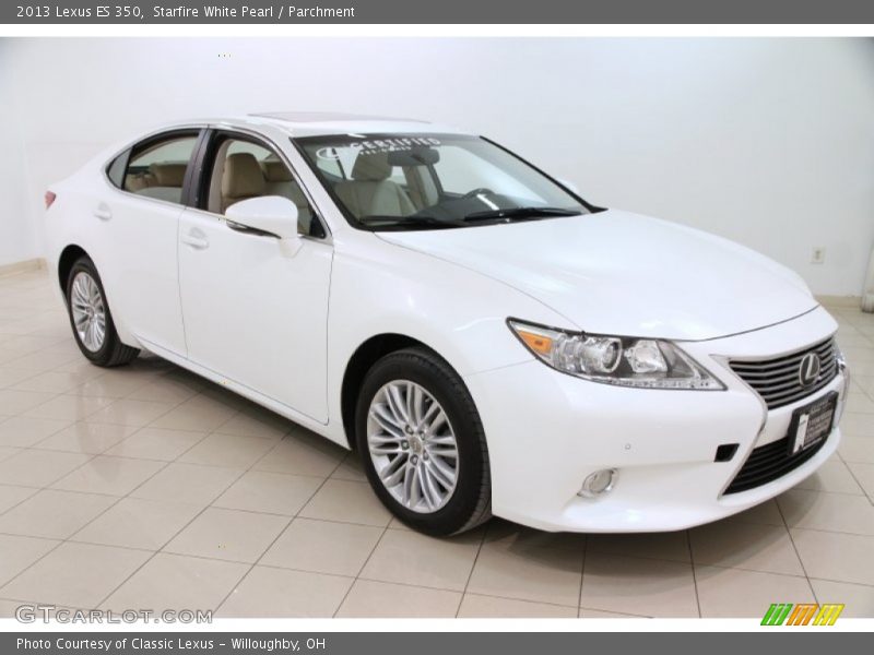 Starfire White Pearl / Parchment 2013 Lexus ES 350