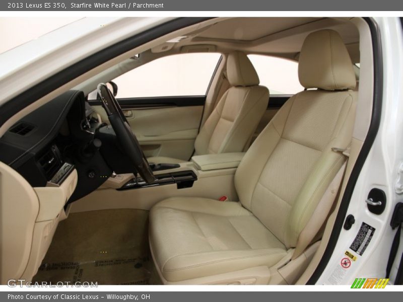 Starfire White Pearl / Parchment 2013 Lexus ES 350