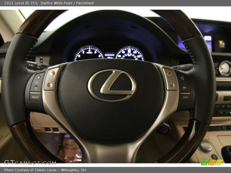 Starfire White Pearl / Parchment 2013 Lexus ES 350