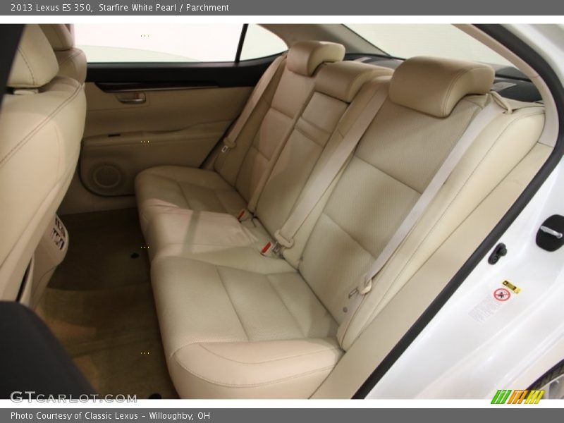Starfire White Pearl / Parchment 2013 Lexus ES 350