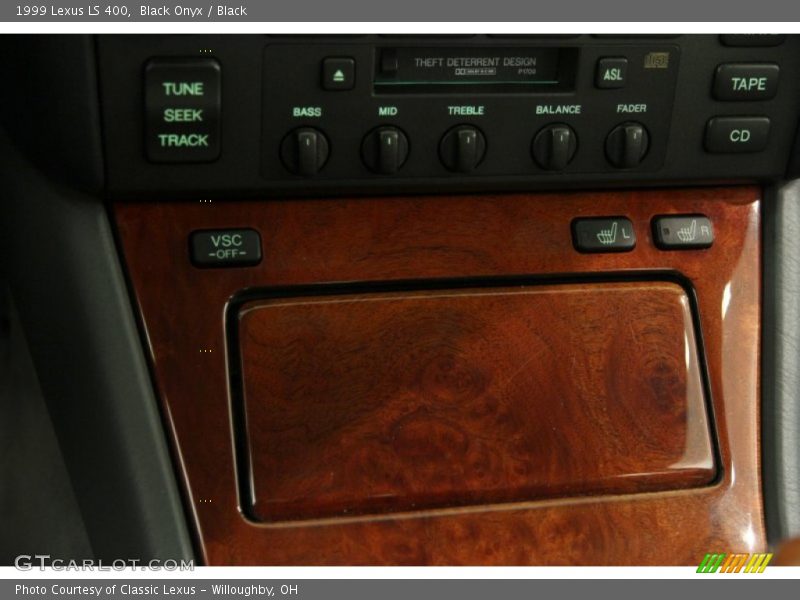Controls of 1999 LS 400