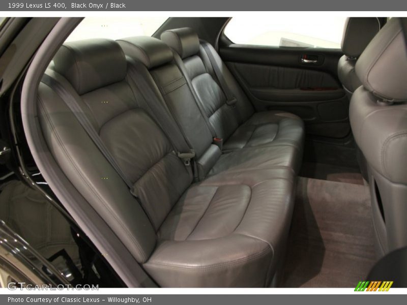 Rear Seat of 1999 LS 400