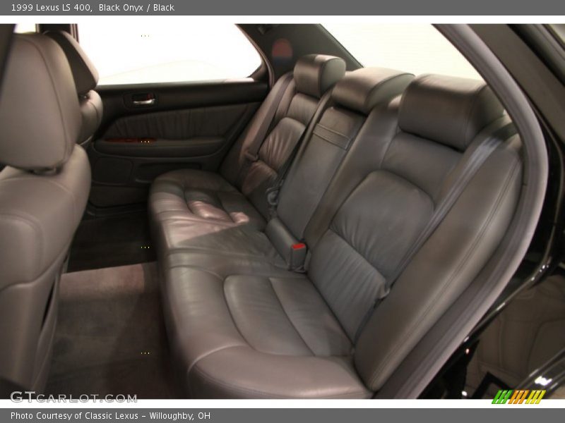 Rear Seat of 1999 LS 400