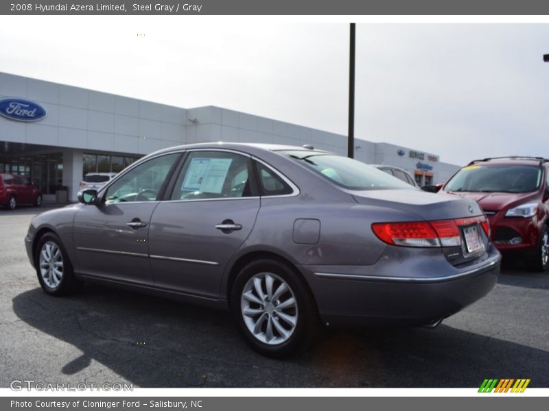 Steel Gray / Gray 2008 Hyundai Azera Limited