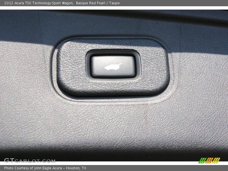 Basque Red Pearl / Taupe 2012 Acura TSX Technology Sport Wagon