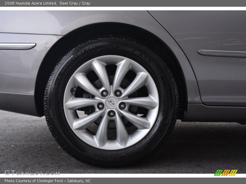 Steel Gray / Gray 2008 Hyundai Azera Limited