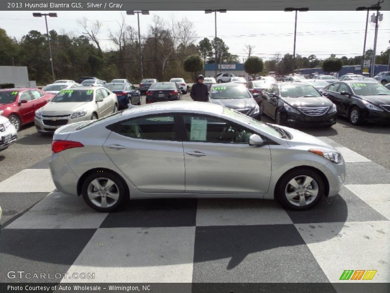 Silver / Gray 2013 Hyundai Elantra GLS