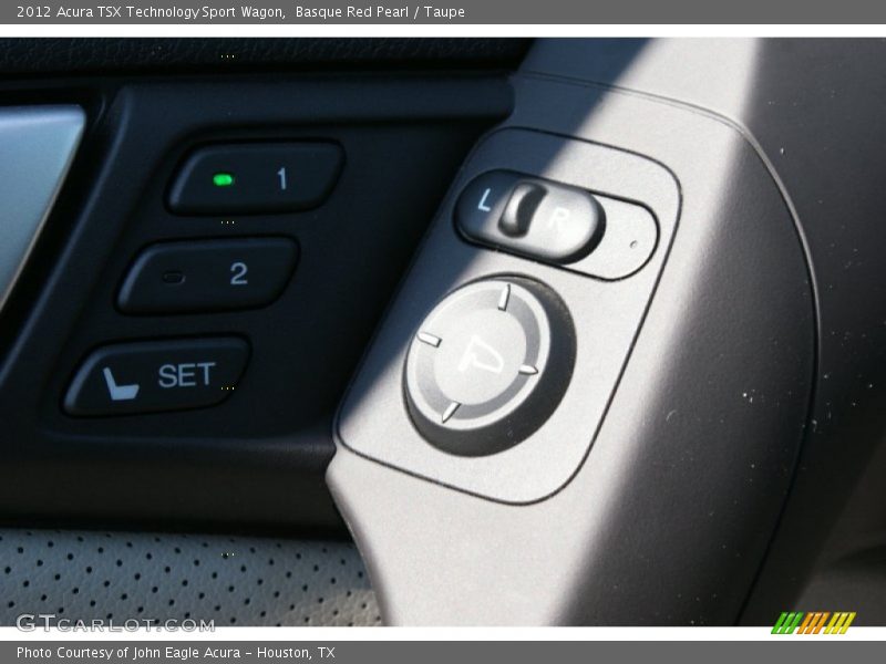 Basque Red Pearl / Taupe 2012 Acura TSX Technology Sport Wagon