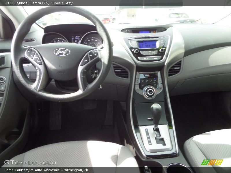 Silver / Gray 2013 Hyundai Elantra GLS