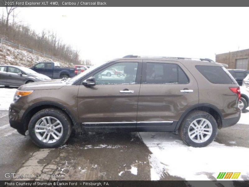 Caribou / Charcoal Black 2015 Ford Explorer XLT 4WD
