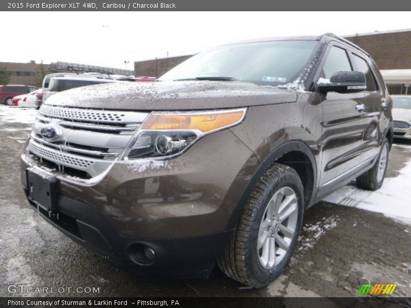 Caribou / Charcoal Black 2015 Ford Explorer XLT 4WD